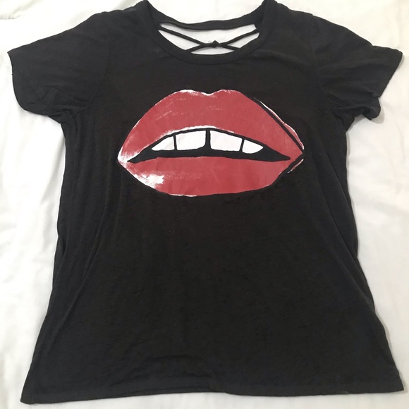 Chaser lip print shirt - Picture 2 of 5
